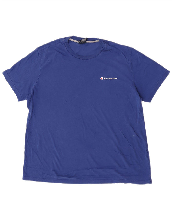 Champion Herren T-Shirt Top Mittelblau