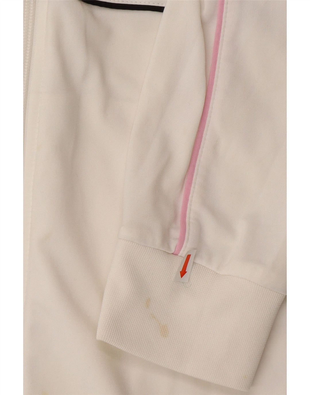 PUMA Womens Tracksuit Top Jacket UK 14 Large White Polyester Vintage Puma and Second-Hand Puma from Messina Hembry 