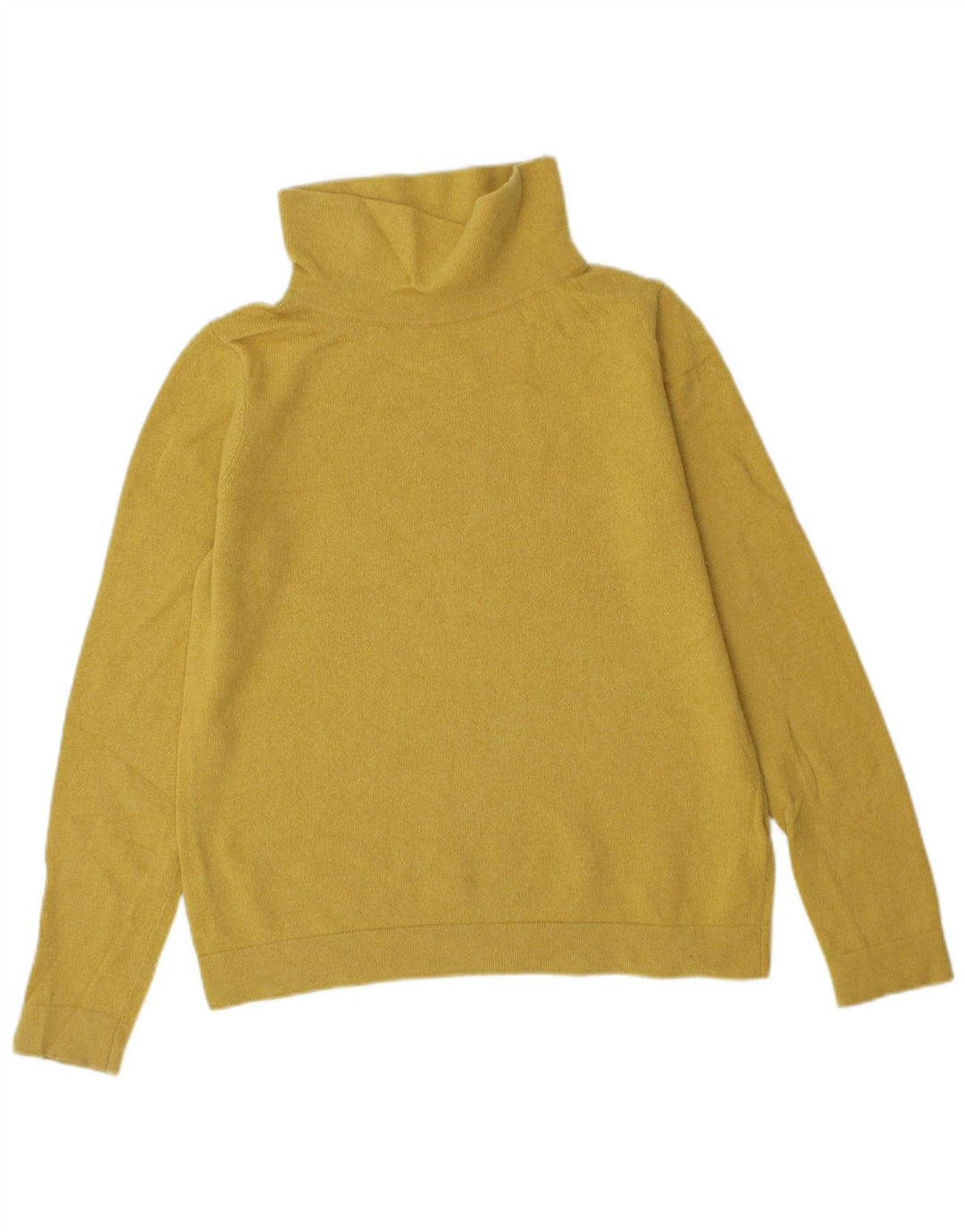 Hobbs Rollkragenpullover für Damen, UK 12, mittelgelbe Wolle