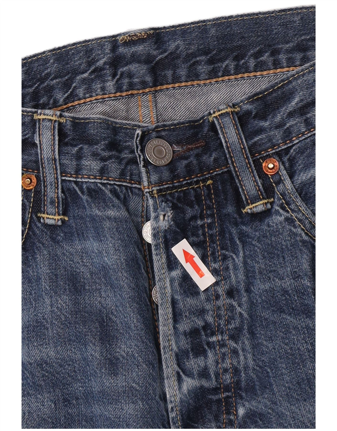 Levi's Herren 501 Straight Jeans W31 L34 Blau