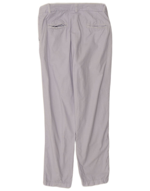 Marks & Spencer Damen Gerade Chinohose UK 8 Small W26 L27 Blau