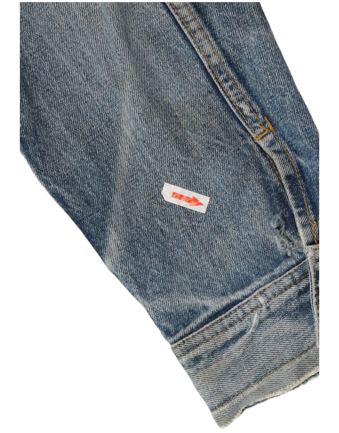 Meltin' Pot Damen Jeansjacke UK 18 XL Blaue Baumwolle