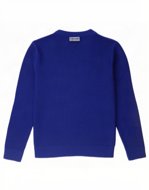 Reiss Damen-Pullover mit U-Boot-Ausschnitt, Gr. 18, XL, Blau, Acryl