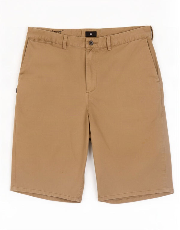 DC Herren Chinoshorts W36 Large Beige Baumwolle