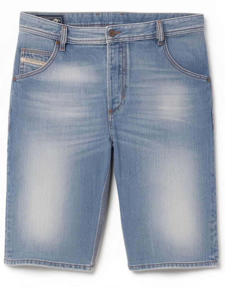 Diesel Herren Denim Shorts Medium W33 Blaue Baumwolle