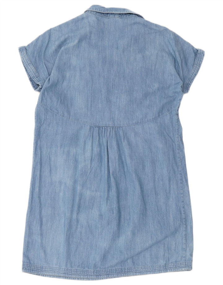 Fat Face Damen-Jeanskleid, Größe 44, Blau