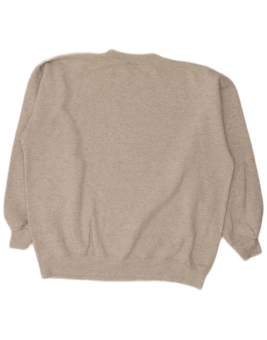 Vintage Herren Grafik Sweatshirt Pullover XL Grau Baumwolle