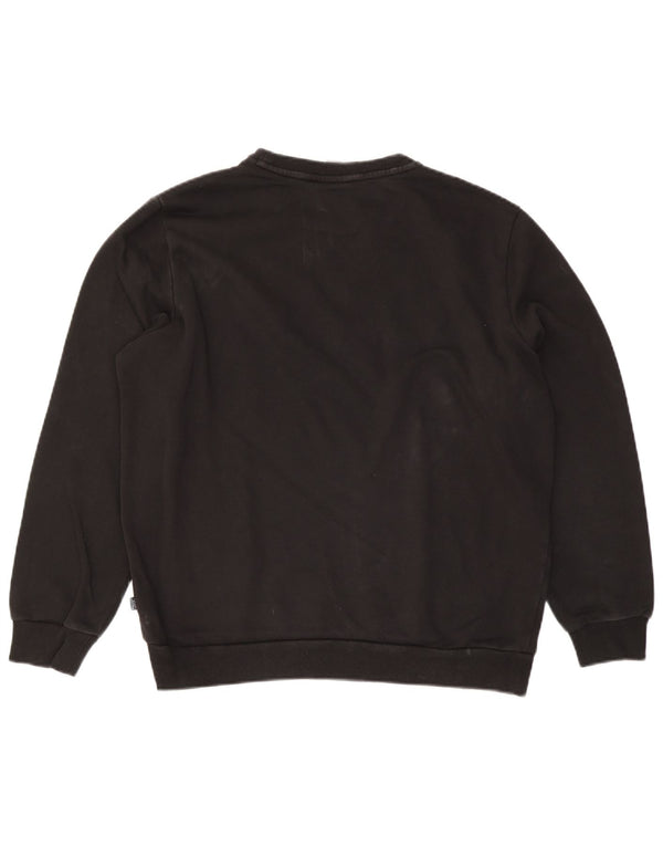 Puma Herren Sweatshirt Pullover Large Schwarz Baumwolle