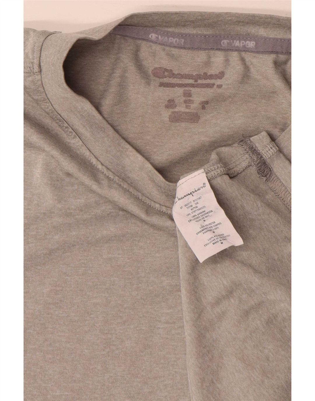 Champion Herren T-Shirt Top Mittelgraues Polyester