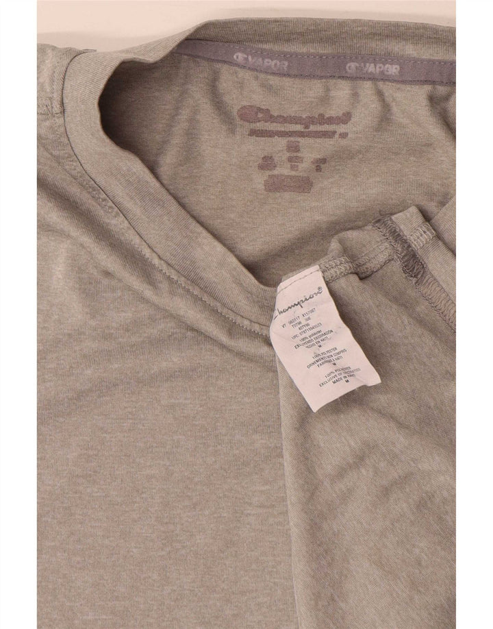 Champion Herren T-Shirt Top Mittelgraues Polyester