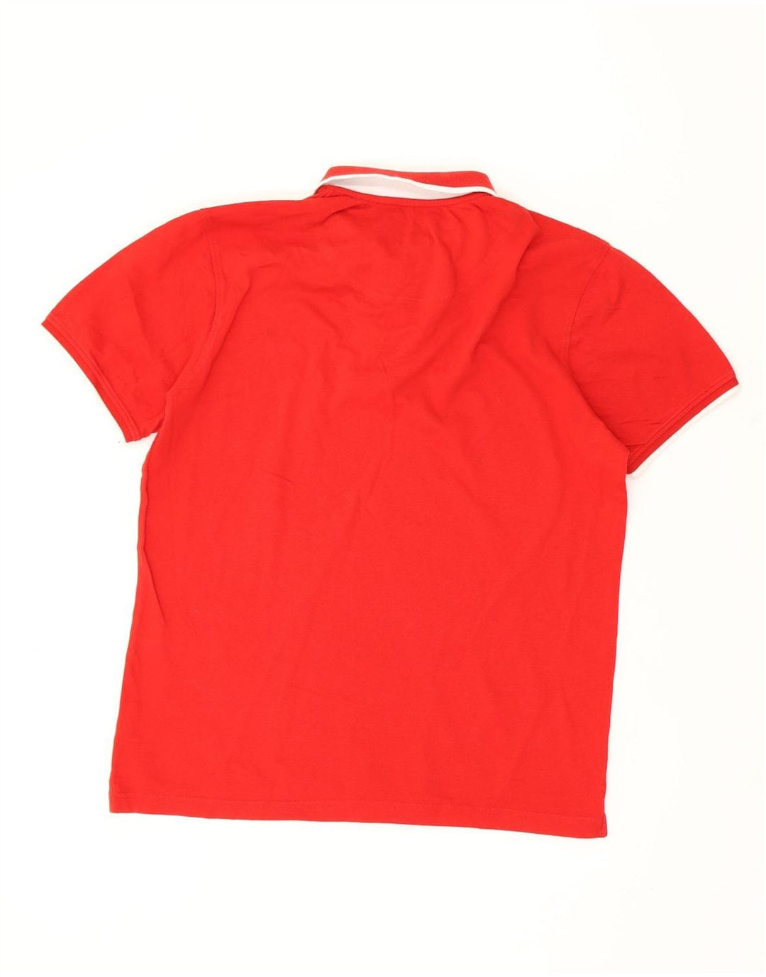 HARMONT & BLAINE Herren-Poloshirt mit normaler Passform, große rote Baumwolle