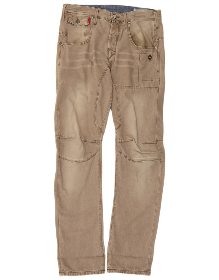 Jack & Jones Herren Straight Cargo Hose W34 L31 Braun