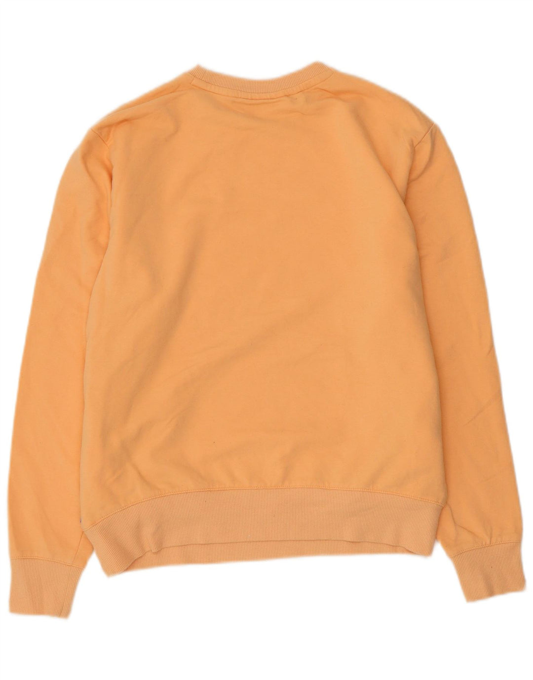 Fila Damen Übergroßer Sweatshirt-Pullover UK 10 Small Orange Baumwolle