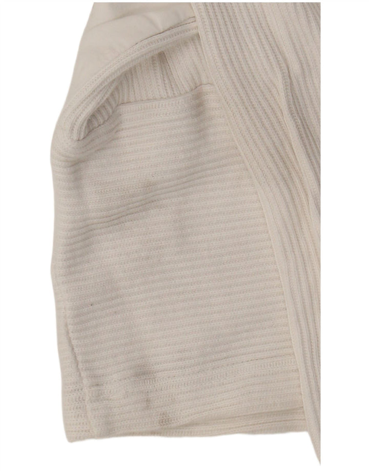 Together Damen-Pullover mit grafischem Reißverschluss und Kragen, UK 10/12, Mittelweiß