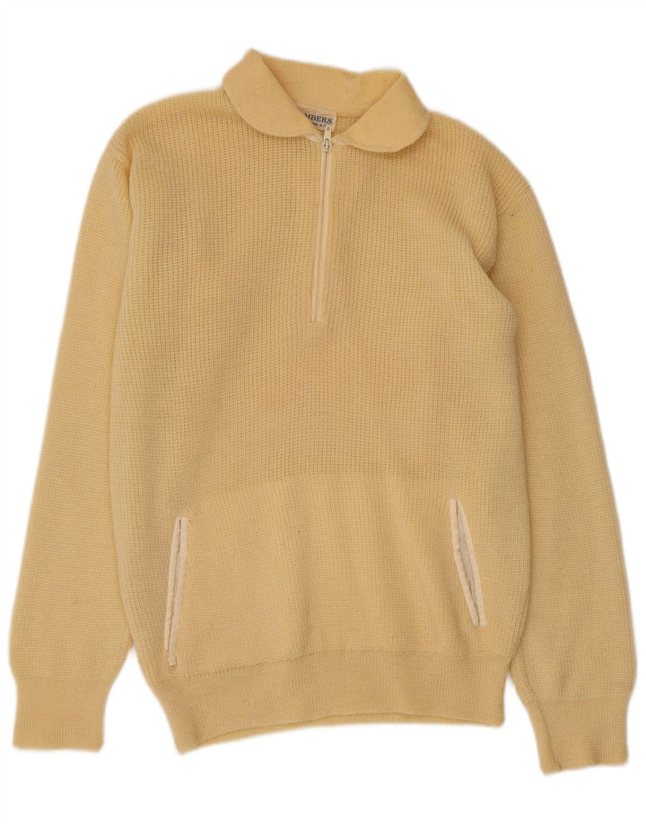 Lambers Herren-Pullover mit Rollkragen, Mittelbeige