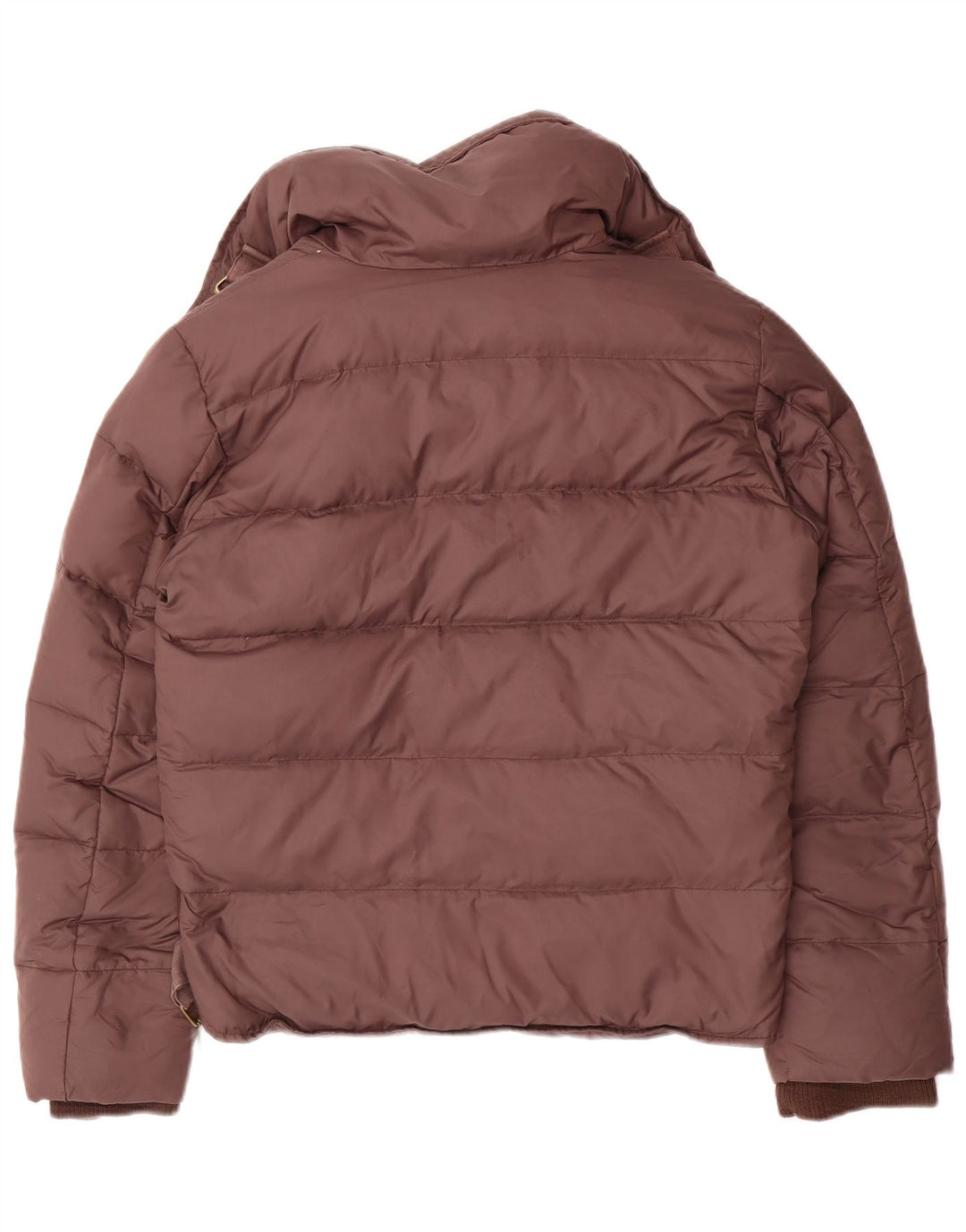 i Blues Damen Übergroße wattierte Jacke UK 10 Small Braun Polyamid