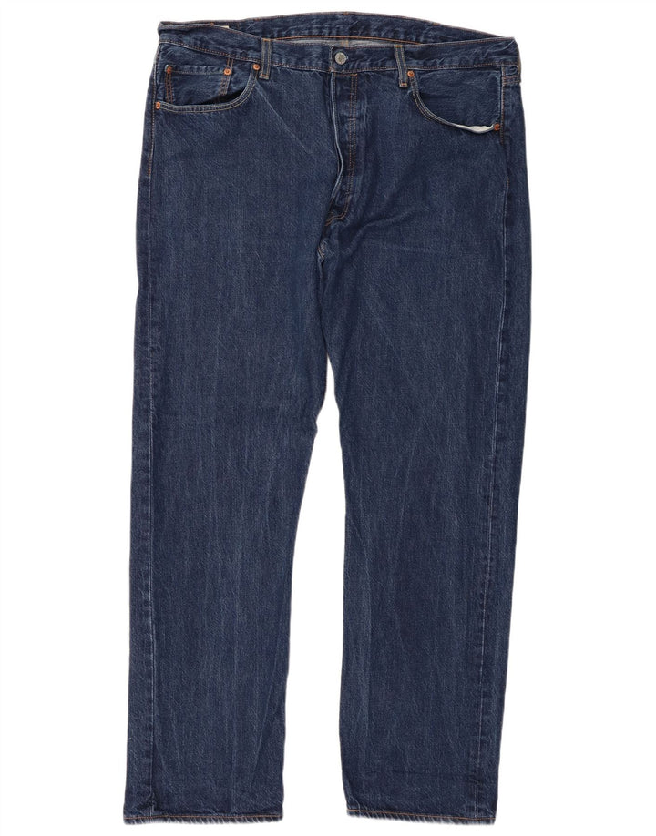Levi's Herren 501 Straight Jeans W40 L32 Blaue Baumwolle