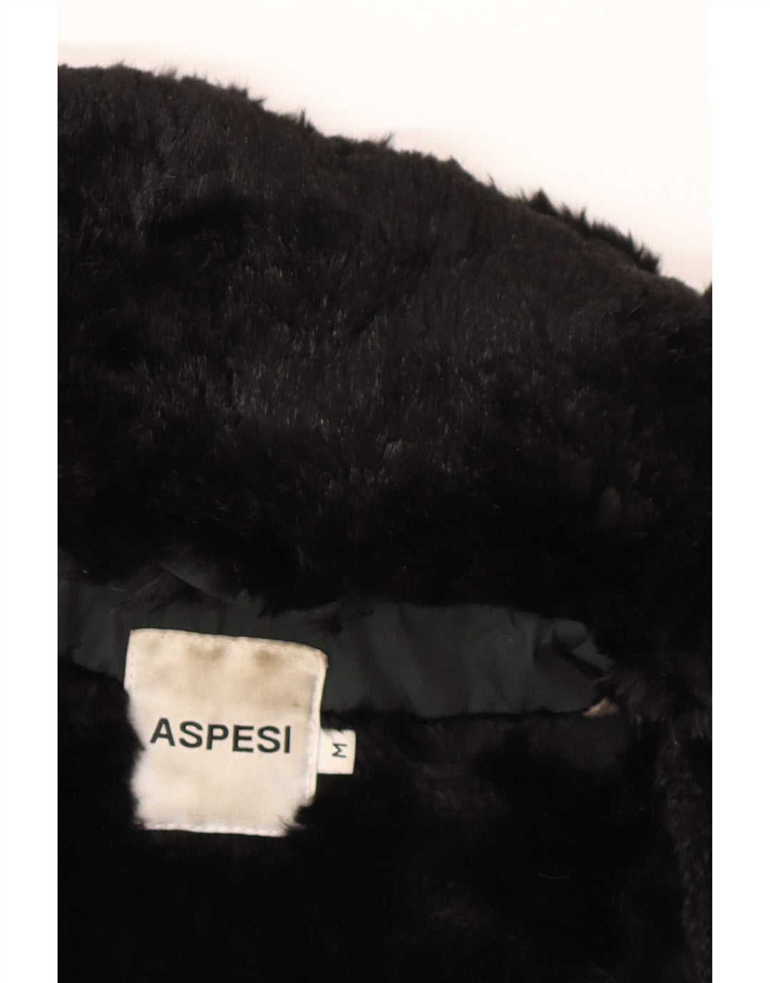 Aspesi Herren-Militärjacke UK 38 Mittelgrünes Colourblock-Polyester