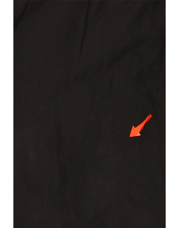 Adidas Herren Anorak Jacke UK 36 Small Schwarz Colourblock Polyester