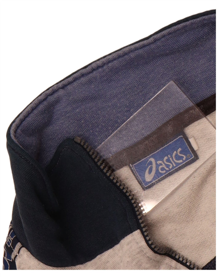 Asics Damen-Pullover mit übergroßem Grafik-Sweatshirt, Gr. 14, Marineblau