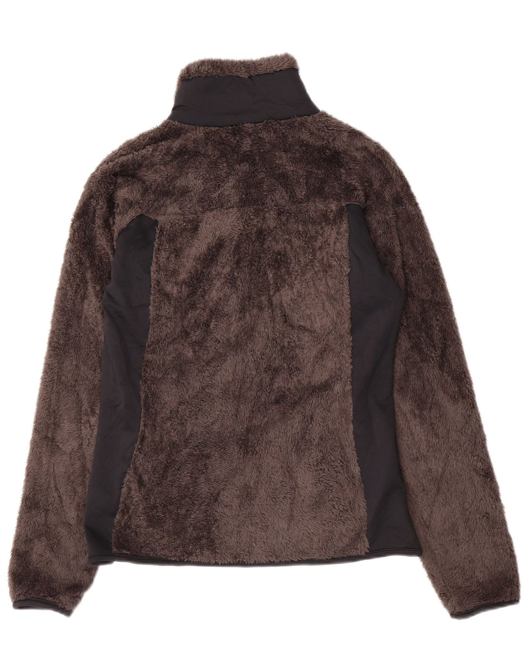 Columbia Damen Fleecejacke UK 14 Mittelgraues Colourblock-Polyester