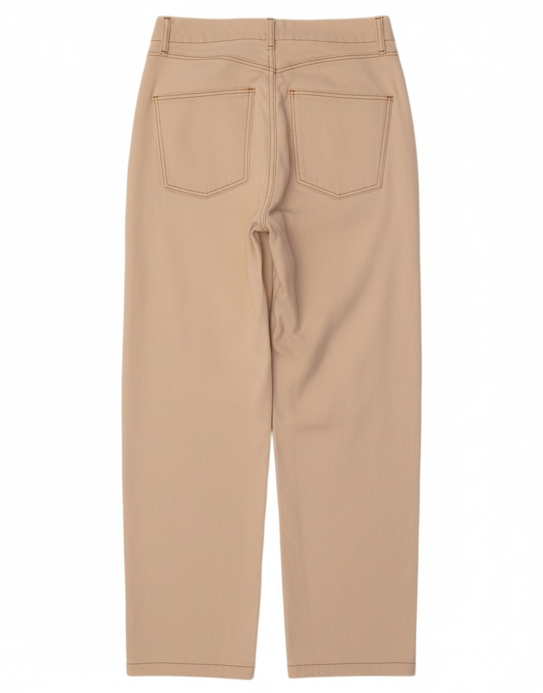 MASSIMO DUTTI Womens Straight Jeans EU 36 XS W26 L27 Beige