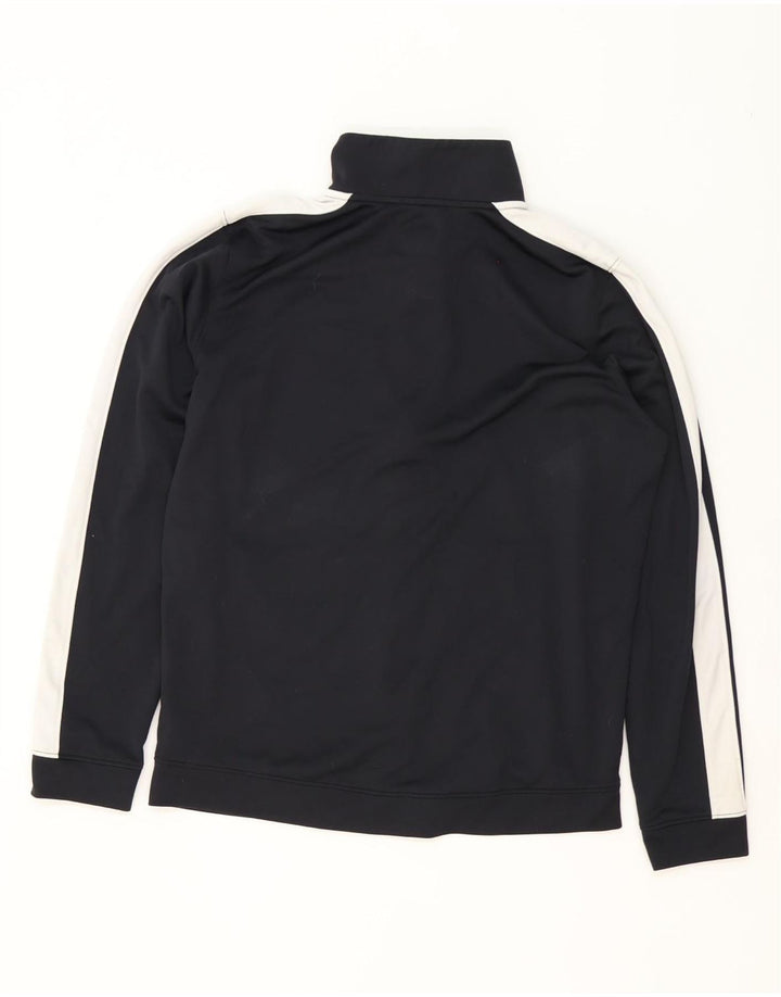 Under Armour Herren-Trainingsanzug-Top-Jacke, Mittelschwarz, Farbblock