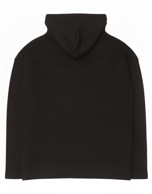 Gap Damen Kapuzenpullover UK 10 Small Schwarz Polyester