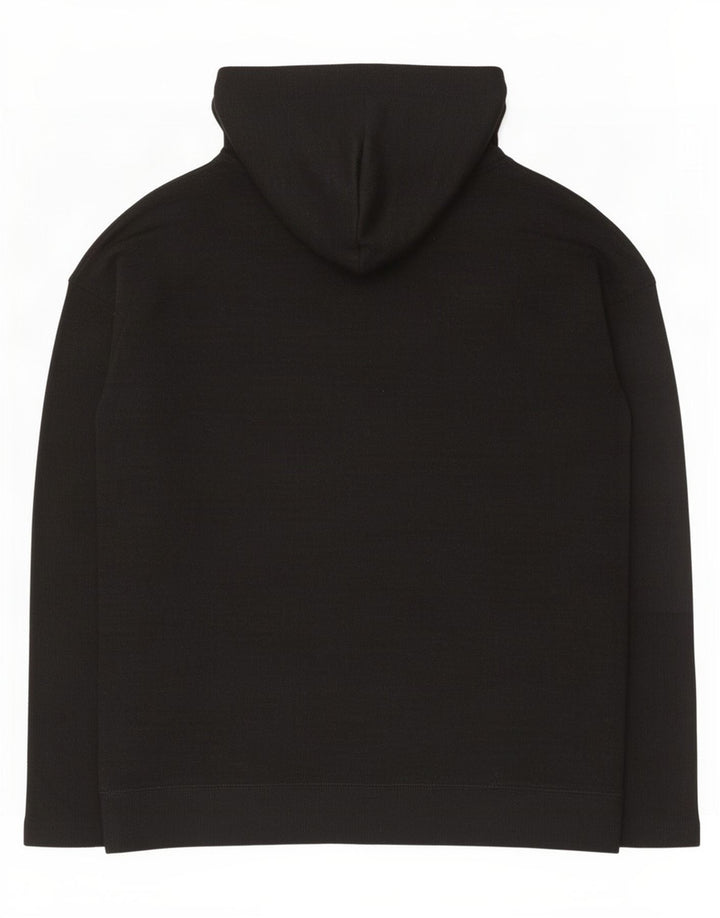 Gap Damen Kapuzenpullover UK 10 Small Schwarz Polyester