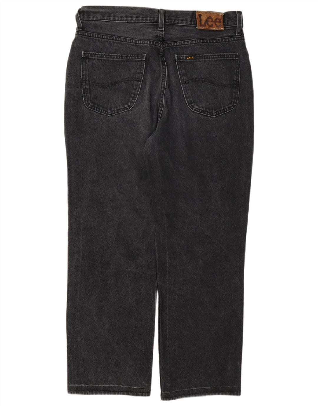 Lee Herren Straight Jeans W32 L27 Grau