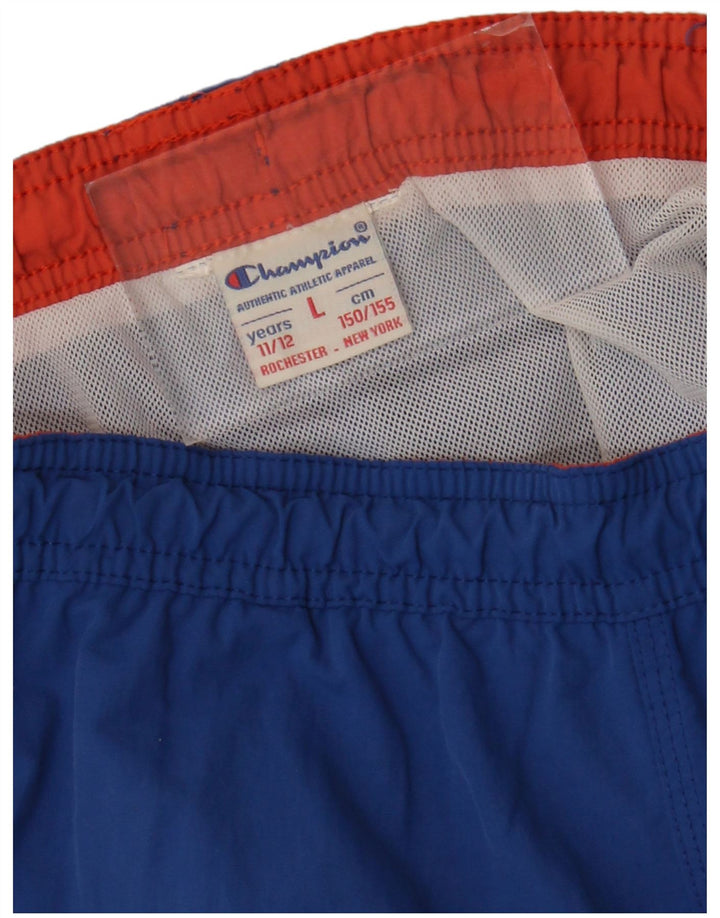 Champion Badeshorts für Jungen, 11–12 Jahre, Größe L, Blau