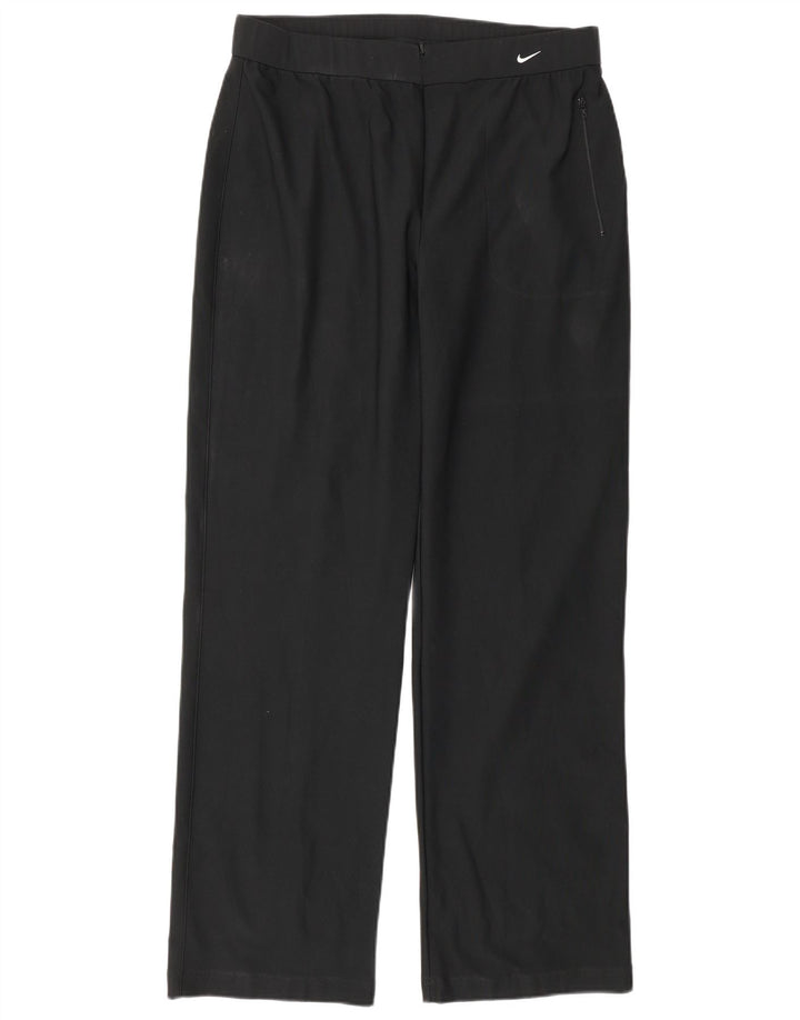 Nike Damen-Trainingshose, US 12/14, Größe L, Schwarz, Polyester