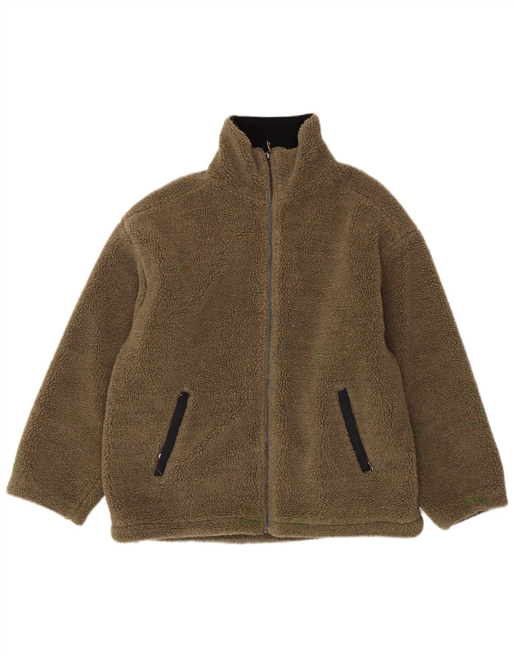 Antartex Herren Weekend Fleecejacke UK 38 Medium Khaki