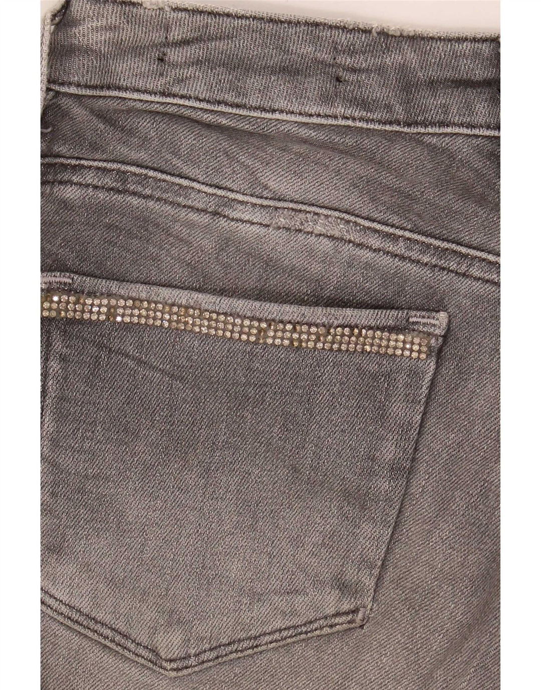 Guess Damen Distressed Jegging Skinny Jeans W26 L28 Grau