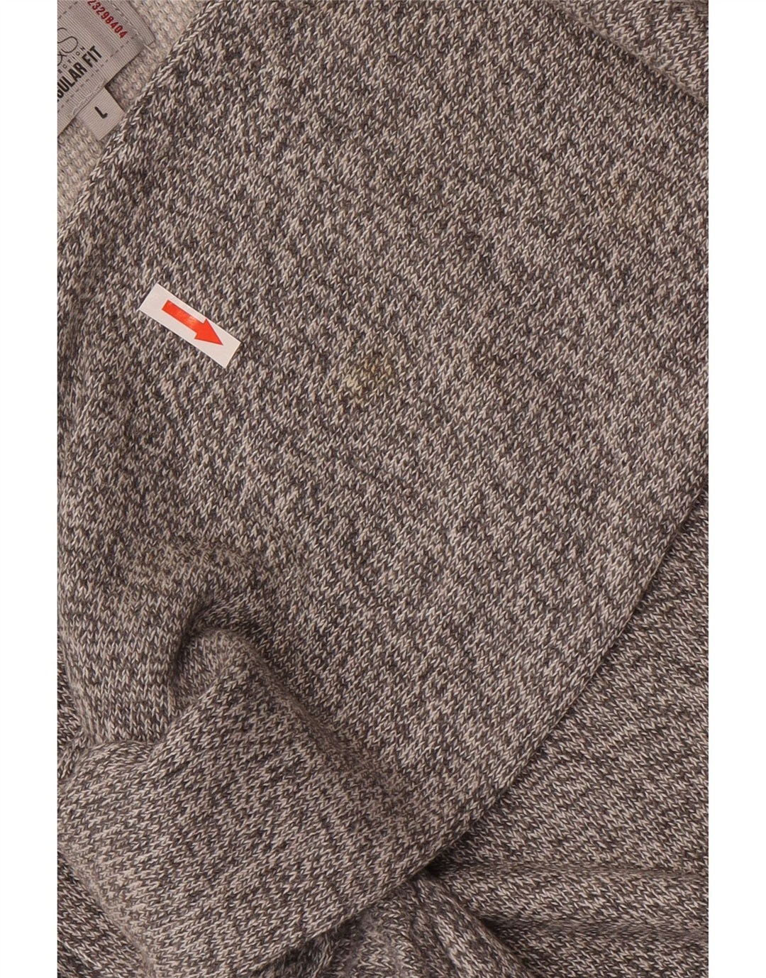 Marks & Spencer Herren-Pullover mit Rundhalsausschnitt, groß, grau meliert