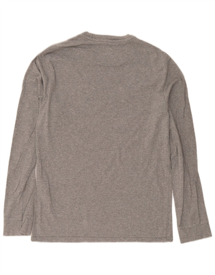 Levi's Herren-Oberteil mit Standard-Passform, langärmlig, klein, grau gefleckte Baumwolle
