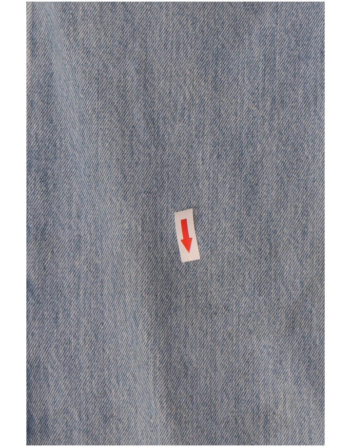 Levi's Herren Straight Jeans W34 L30 Blaue Baumwolle