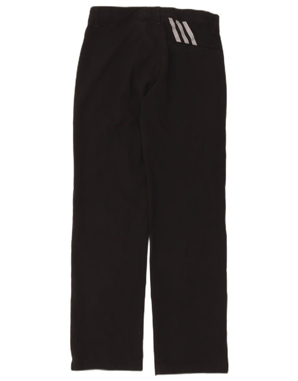 Adidas Straight Chino-Hose für Jungen, 11–12 Jahre, Größe M, W26, L26, Schwarz