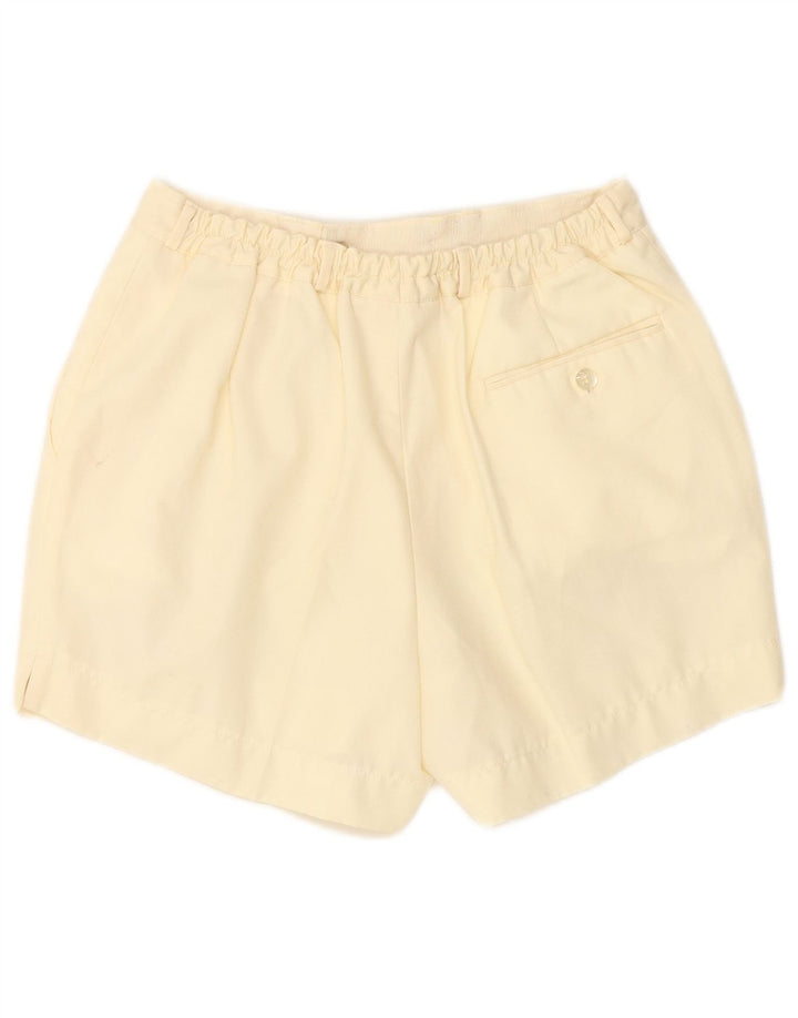 VINTAGE Damen Chinoshorts W26 Small Off White