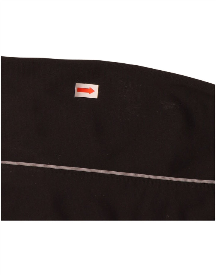 UMBRO Jungen-Trainingsanzug-Top-Jacke, 12–13 Jahre, XL, schwarzes Polyester