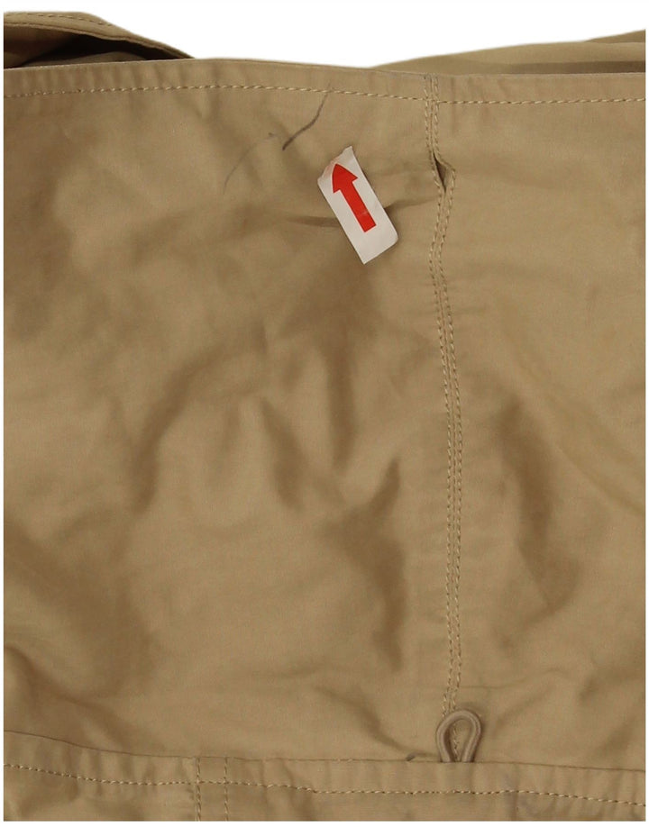 Zara Damen-Parka mit Kapuze, Gr. 16, Größe L, Beige