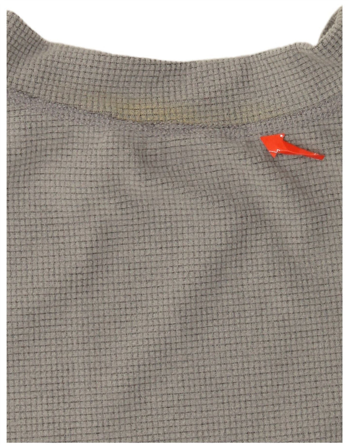 The North Face Herren-Oberteil, langärmelig, 2XL, Grau, Polyester