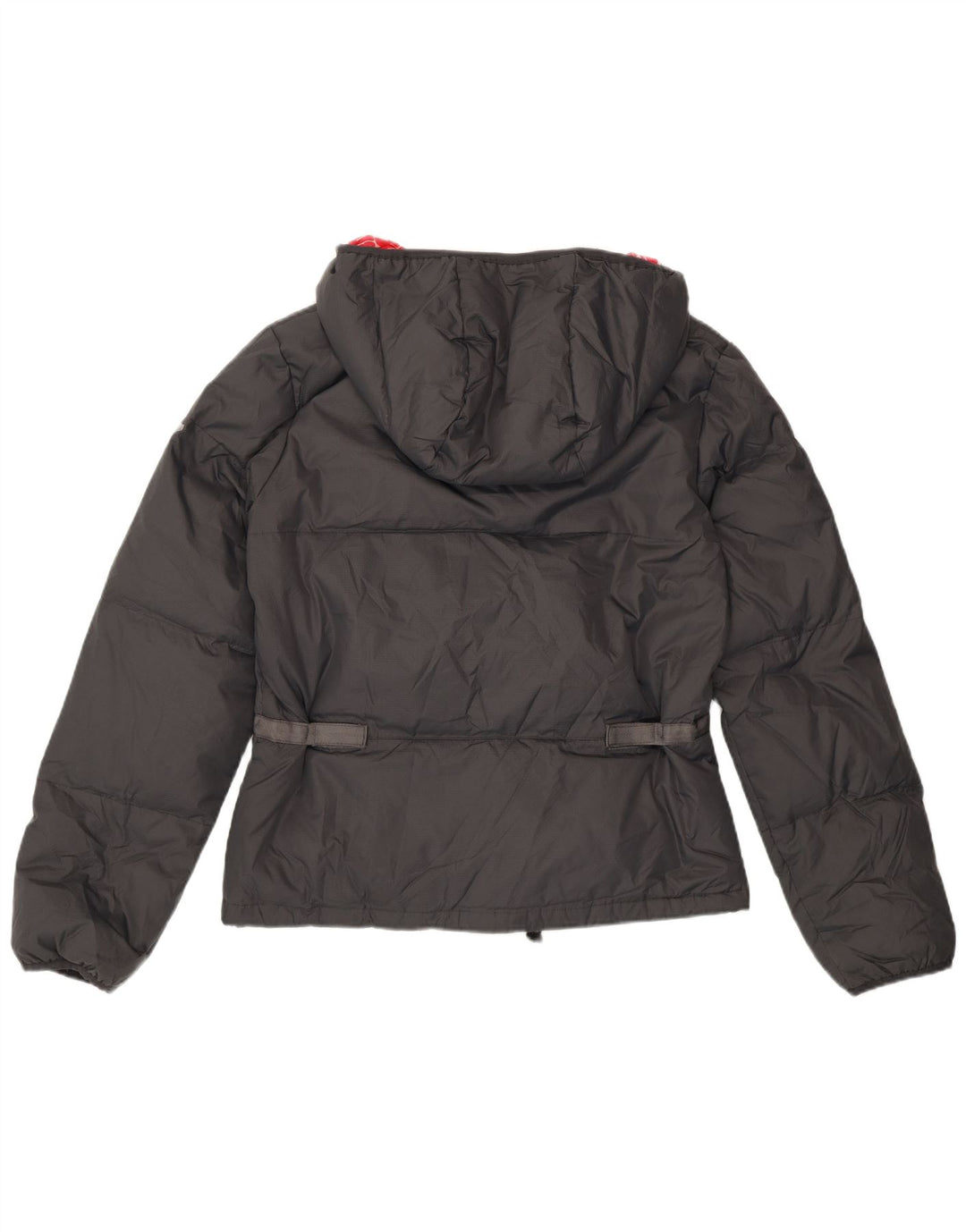 Roxy Womens Hooded Loose Fit Wattierte Jacke UK 3 XS Schwarz Polyamid