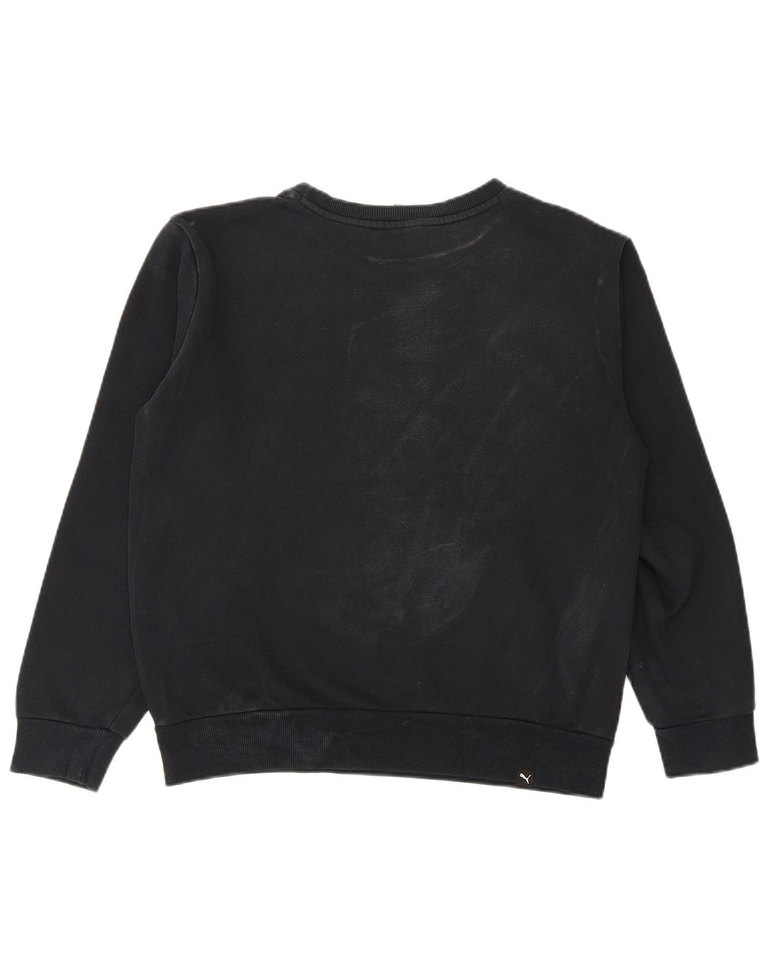 Puma Herren Grafik-Sweatshirt-Pullover, klein, schwarze Baumwolle