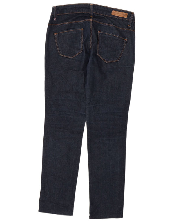Zara Damen Skinny Jeans EU 36 XS W26 L29 Marineblaue Baumwolle