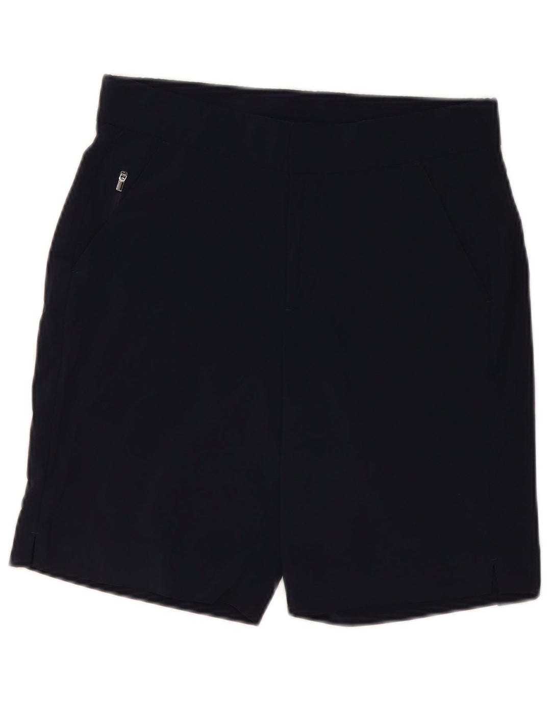 ATHLETA Damen Chino-Shorts US 2 XS W30 Marineblaues Polyester