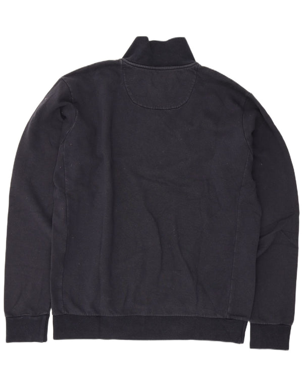 La Martina Herren-Sweatshirtpullover mit Reißverschluss, groß, Marineblau