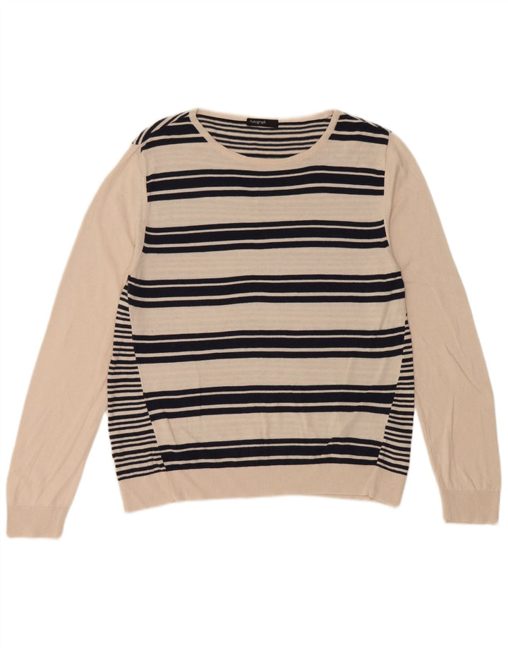 Marks & Spencer Damen-Pullover mit U-Boot-Ausschnitt, Gr. 14, mittelschwarz