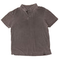 Calvin Klein Jeans Herren-Poloshirt aus mittelgrauer Baumwolle