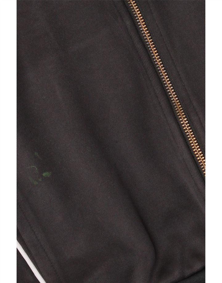 Adidas Herren-Trainingsanzug-Top-Jacke, Mittelschwarzes Colourblock-Polyester